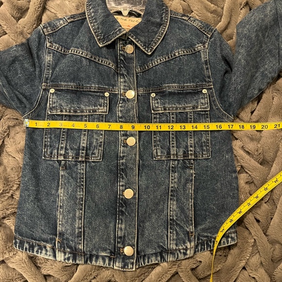 NWT Free People Jade Denim Jacket Size XS - Picture 13 of 15